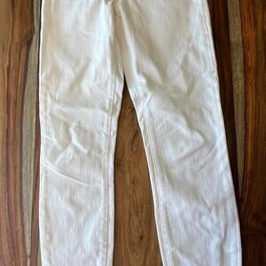 J.Crew "Lookout" size 24P white high rise skinny jeans